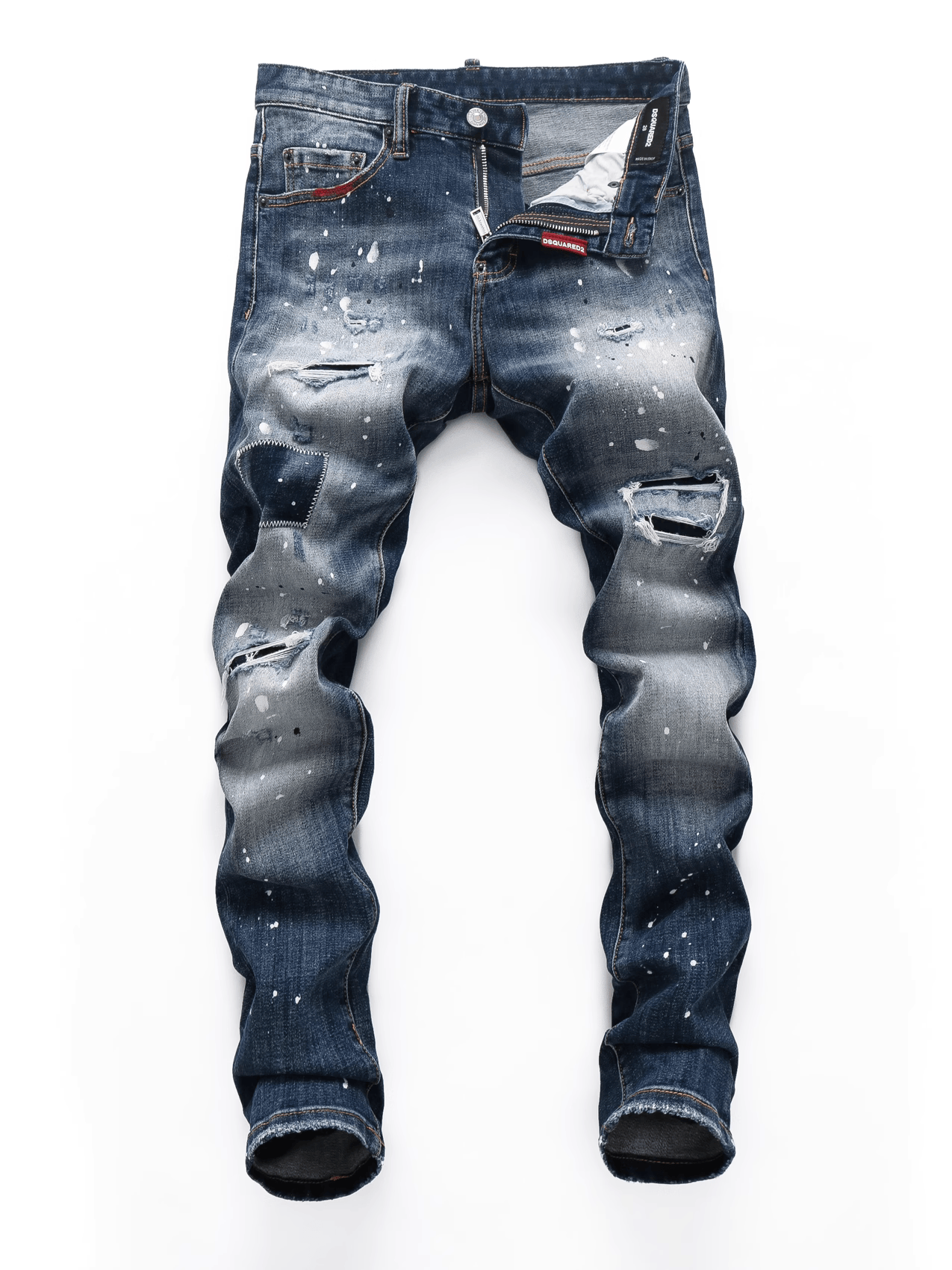 Paint Splash Patch Jeans